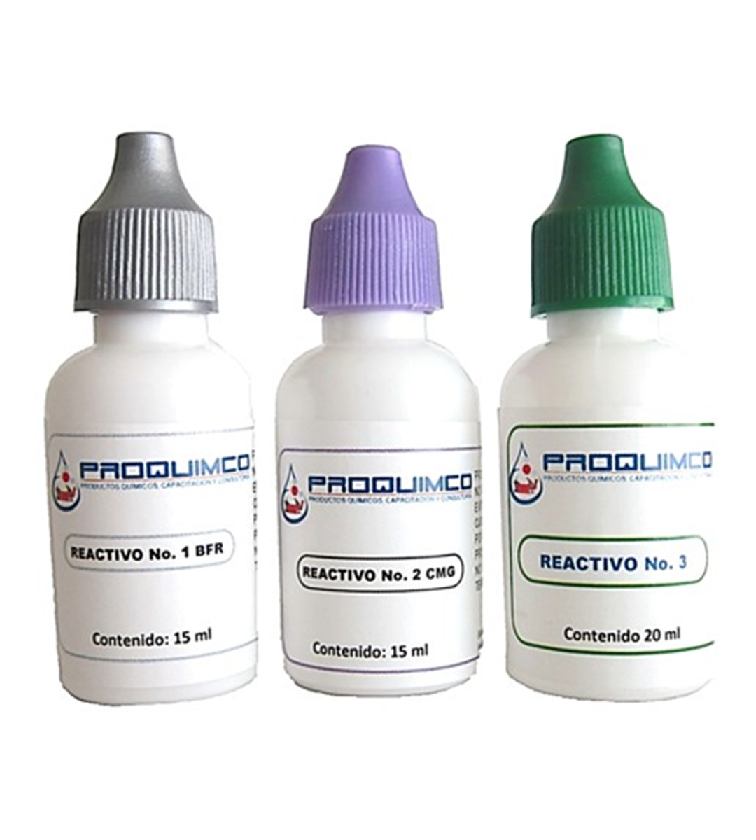 Repuestos o Recargas del Kit Medidor Analizador de Dureza Total (CMG) en Agua (Medio-Alto Rango)