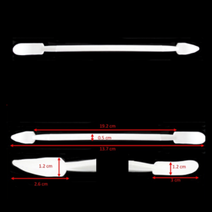 Espatula Plastico Laboratorio Tipo Gritman (pala-triangular)